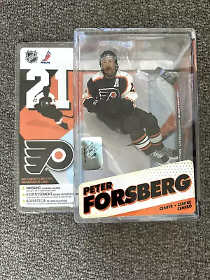 NHL Series 12 Peter Forsberg Action Figure Philadelphia Flyers #21 McFarlane NEW • $15