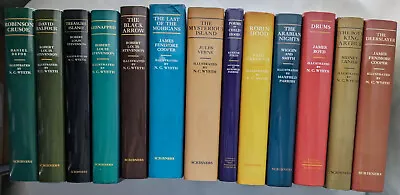 Scribner's Illustrated Classics N.C. Wyeth Maxfield Parrish Set Of 13 HC DJ • $250