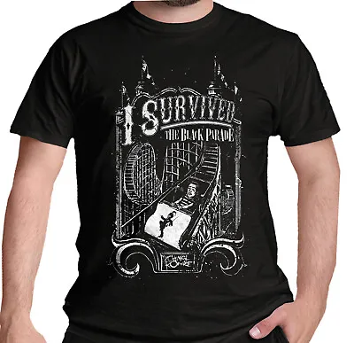 My Chemical Romance T Shirt I Survived The Black Parade Official MCR Tee New • £14.95