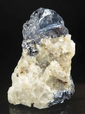 $6.69 • Buy 54.5 Mm MOLYBDENITE ON QUARTZ FROM WOLFRAM CAMP, NORTH QUEENSLAND