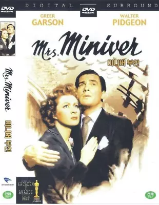 Mrs. Miniver (1942) Greer Garson / Walter Pidgeon DVD USED *SAME DAY SHIPPING* • $5.95