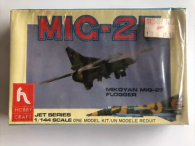 Hobby  Craft  Mikoyan  Mig-27  Flogger Jet  1:144  Scale  ( Factory Sealed ) !!! • $9.99