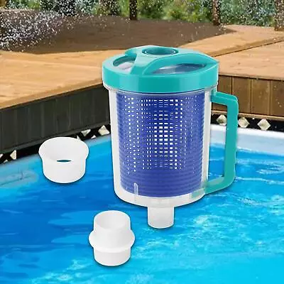 Pool Leaf Canister Swimming Pool Vacuum Cleaner For Debris Leaves Mesh Basket • $40.81
