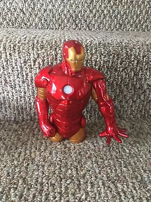 Marvel Avengers Assemble 8  Iron Man Interactive Hero W/ Motion Sensor & Lights • $12.99