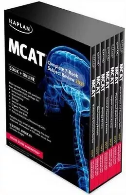 Kaplan MCAT Review Complete 7-Book Set: Crea... Kaplan • $18.99