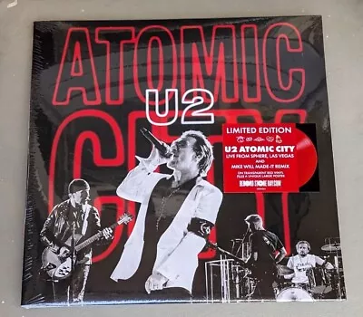 U2 Atomic City Live From Sphere (Vinyl 10 ) Red [NEW] RECORD STORE DAY 2024 RSD • $43.99