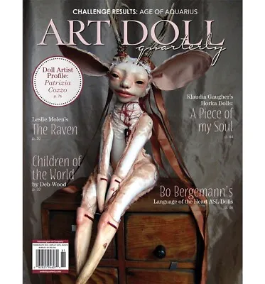 Art Doll Quarterly  Feb/mar/apr 2018 Retired  Limited Supply • $15.99