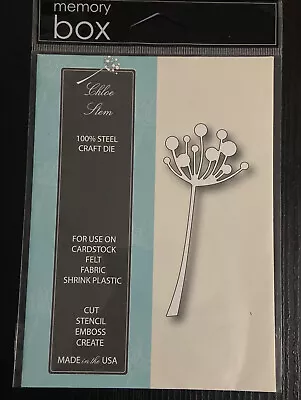 Memory Box Thin Metal Die Chloe Stem #98321 New • $7.95