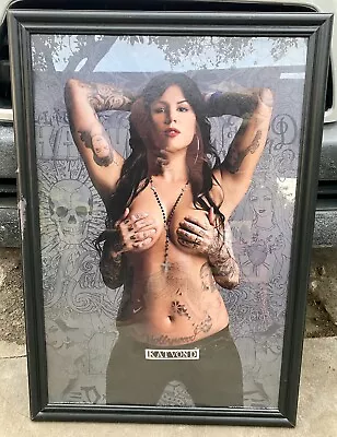 Kat Von D Framed Print Framed Art 39x27 — PREOWNED • £38.61