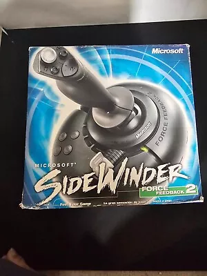 Microsoft Sidewinder Force Feedback 2  Joystick Usb Controller • $99.99