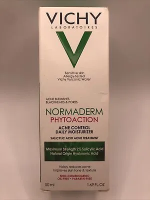 Vichy Normaderm PhytoAction Acne Control Daily Moisturizer 50ml FreeShip Ex 9/24 • $19.99