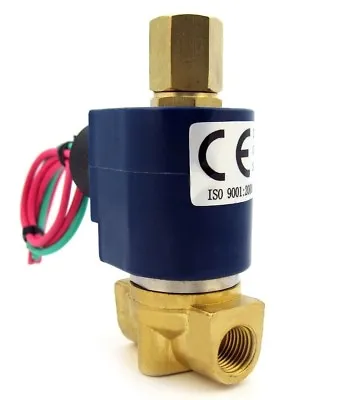 1/4  Electric Solenoid Valve 3-WAY 110/120VAC Inlet/outlet/exhaust  Air Etc B30V • $37.98