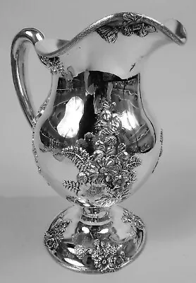 Udall & Ballou Water Pitcher 1036 Antique Art Nouveau American Sterling Silver • $2800