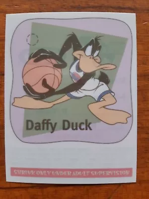 1996 Kraft Space Jam Kraft Shrinkies Daffy Duck Card • $4.99