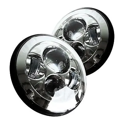 7 Round Chrome Projector Led Headlights Fits 1940-1946 Chevy Truck • $579.58