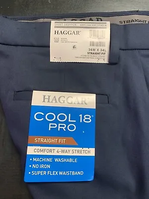 Haggar Cool 18 Pro Pants Straight Fit • $6.44