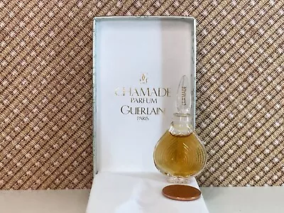 VTG *MICRO* GUERLAIN CHAMADE Perfume Pure Parfum Extrait 0.07 Oz/ 2 Ml NOS • $39.99