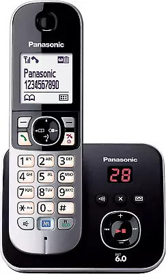 Panasonic DECT Digital Cordless Phone With Built-In Answering Machine And 1 Hand • $103.95