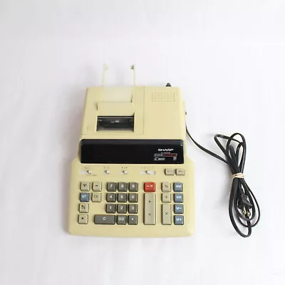 Vtg Sharp 12 Digit Desk Electric Calculator Adding Machine EL2630GII Business • $22.40