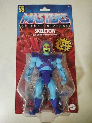 Masters Of The Universe Origins Skeletor 5.5 Action Battle Figure MOTU 2020.  C5 • $16.99