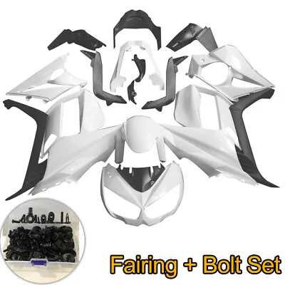 For Kawasaki Z1000SX 2010-2015 Unpainted ABS Fairing Kit Bodywork W/ Bolts Set • $255