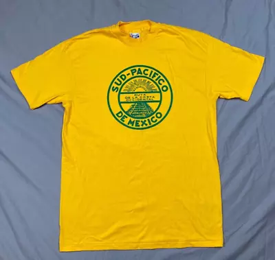 Vintage 90s Mexico West Coast Route Tourist T-Shirt Size XL Single Stitch USA • $28.88