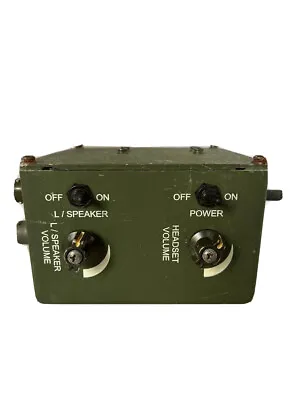 Harris Speaker RF-5980-SA001 Military Radio Amplifier Green 10181-5180-01 • $69