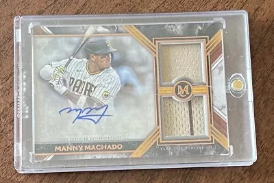 2022 Topps Museum Manny Machado Signature Swatches Dual Patch Auto Copper  /50 • $64.99