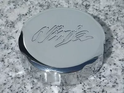 $4.95 • Buy Kawasaki Ninja 250 ZX6 ZX6R ZX7 ZX9 ZX9R ZX10 ZX10R ZX14 ZX14R CHROME FLUID CAP
