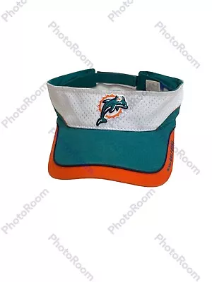 Preowned Reebok NFL Miami Dolphins Visor Strap Hat H3 • $30