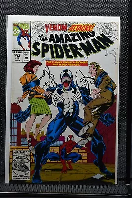 Amazing Spider-Man #374 Direct Marvel 1993 Venom Attacks Peter's Parents App 8.0 • $5.59