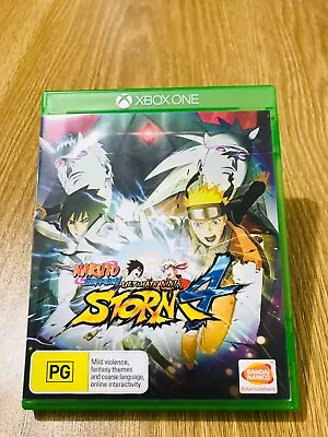 NARUTO SHIPPUDEN Ultimate Ninja Storm 4 MICROSOFT XBOX ONE Includes Mini Poster • $29.95