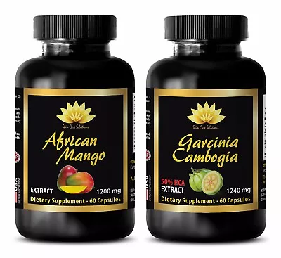 Weight Loss Extreme Pills - GARCINIA CAMBOGIA – AFRICAN MANGO COMBO - African  • $38.45