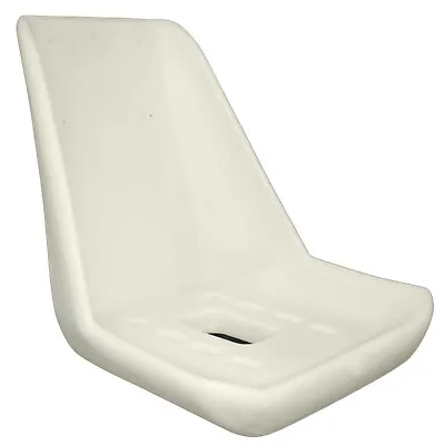 Boat Pilot Seat Shell | White Poly Plastic • $119.03