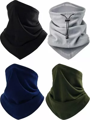 Winter Fleece Neck Warmer Gaiter Windproof Ski Face Mask Scarf For Cold Weather • $5.99