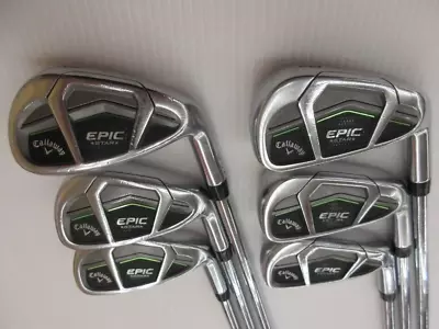 Callaway  EPIC STAR Irons #6-9.P.A(6Clubs)/Zelos/Flex:S/Iron Set • $393