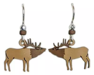 ELK Hypo-Allergenic Earrings Sterling Silver Plated By Sienna Sky • $15.99