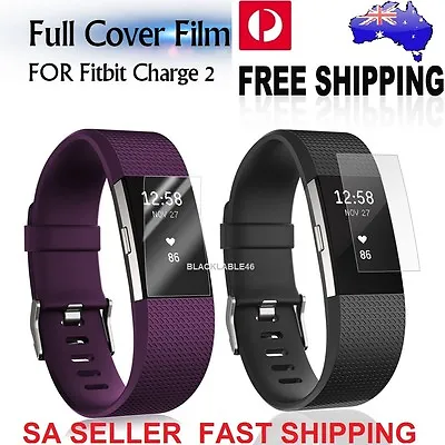 $3.99 • Buy Fitbit Charge 2 Screen Protector Cover Film Waterproof Anti-Scratch - SA SELLER.