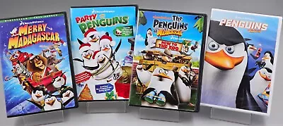 Merry Madagascar + Party Penguins + New To The Zoo + Penguins Madagascar - (DVD) • $9.99