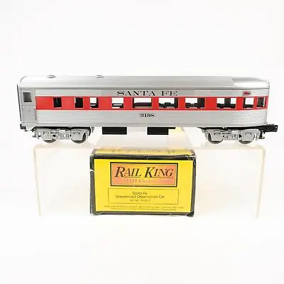 MTH O-27 Santa Fe #3198 Streamlined Observation Passenger Car RK-6013 • $69.99