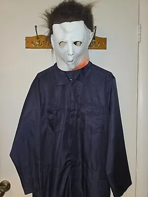 Michael Myers Halloween/Cosplay Overalls & Mask Sz. M • $29.99