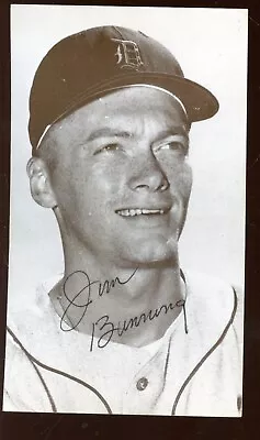 Vintage Original J. D. McCarthy Baseball Postcard Jim Bunning Detroit Tigers EX+ • $9.95