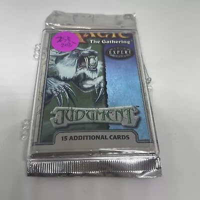 Magic The Gathering Judgement Sealed Booster Pack Wotc Mtg Rare Vintage!!!  • $32
