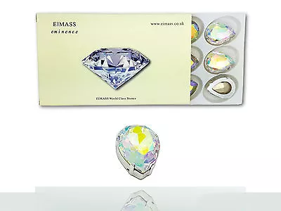 £6.99 • Buy Crystal Shapes, EIMASS® 3511 Single Stone Setting Crystals, Sew Or Glue On Gems