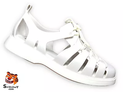 Melissa Lace Top White Sandal Women’s US Size 8 • $22.48