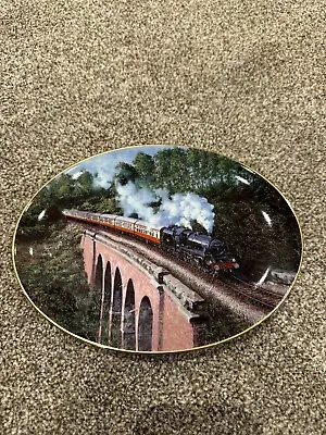 Davenport Valleys And Viaducts Train Railway Plate – RAF Biggin Hill • £4.95