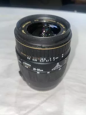 Quantaray 28-90mm F3.5-5.6 For Nikon AF Mount 35mm Camera Lens • $22.99