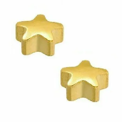 Caflon 24CT Gold Plated - Star Stud (12 Pack) • £12.99