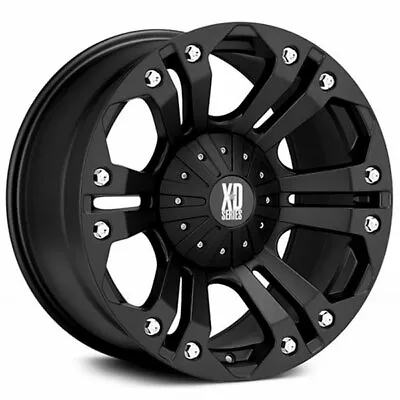 (4) 20x10 XD Wheels XD778 Monster Matte Black Rims (B47) • $1608