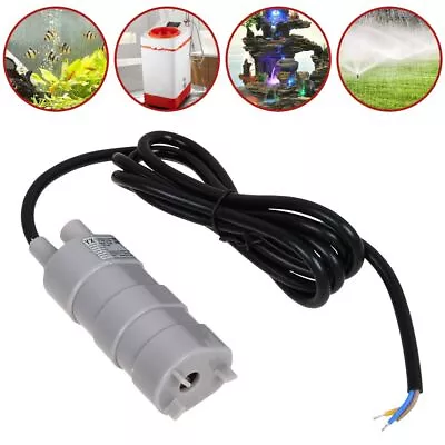 12V Water Pump Submersible Caravan Camper Motorhome High Flow Whale Pump 12 Volt • £14.39